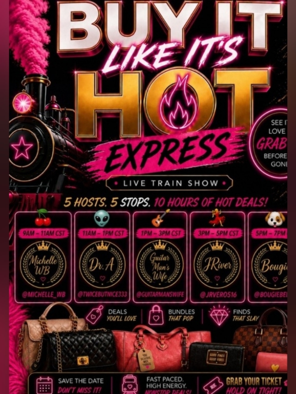 Buy IT Like It's Hot Express Train Show